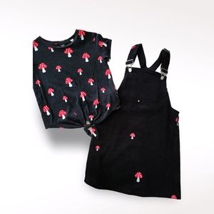 Girls Mushroom Outfit